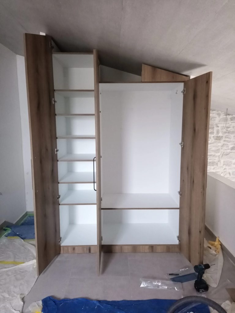 Garderobni ormar za apartman, detalj 2
